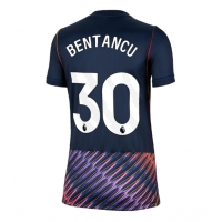 Camisa de Futebol Tottenham Hotspur Rodrigo Bentancur #30 Equipamento Secundário Mulheres 2026-27 Manga Curta